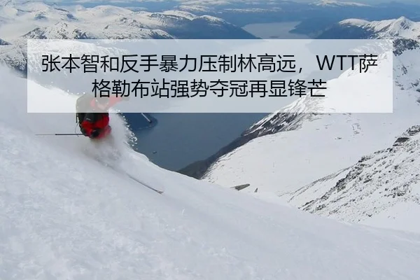 张本智和反手暴力压制林高远，WTT萨格勒布站强势夺冠再显锋芒